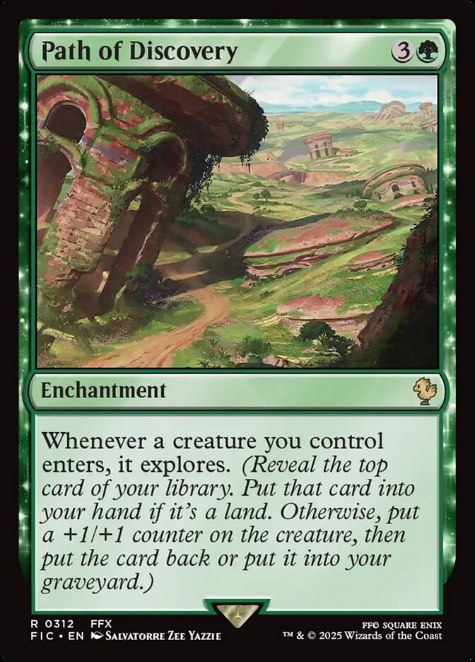 MTG Card Title: Path of Discovery FIC/312