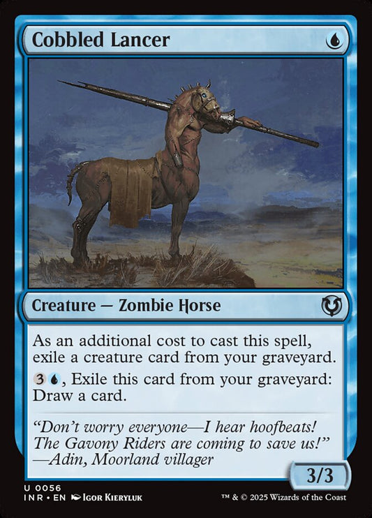 MTG Card Title: Cobbled Lancer INR/56