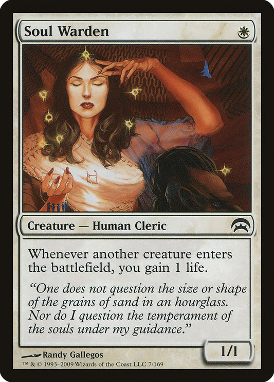 MTG Card Title: Soul Warden HOP/7