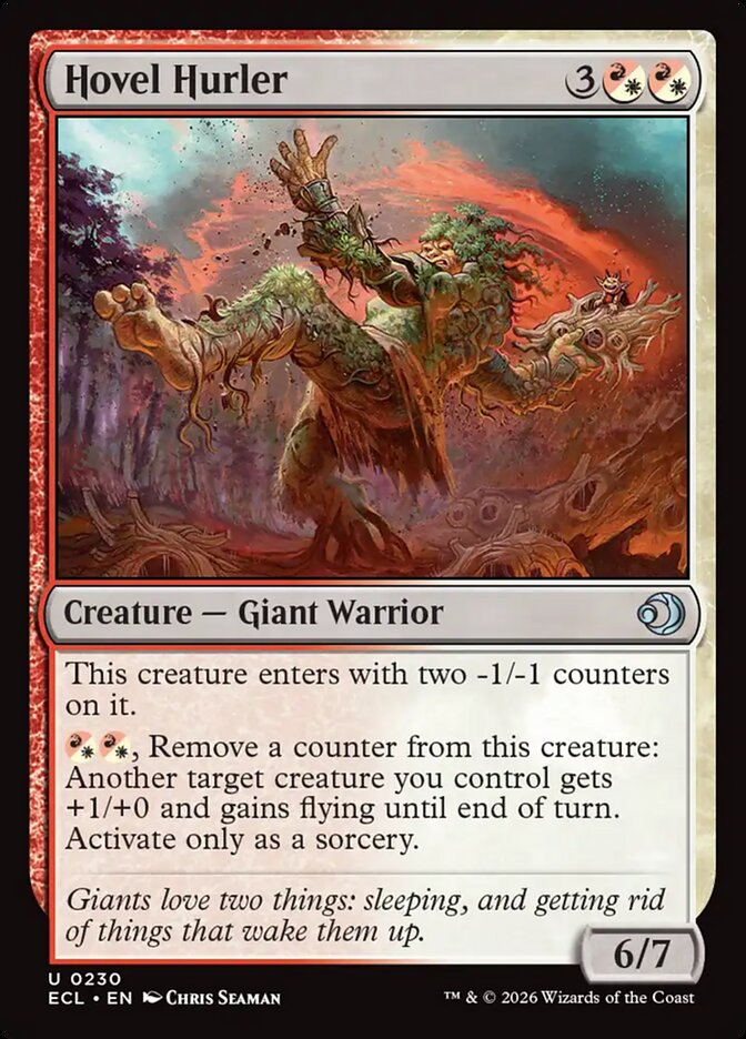 MTG Card Title: Hovel Hurler ECL/230