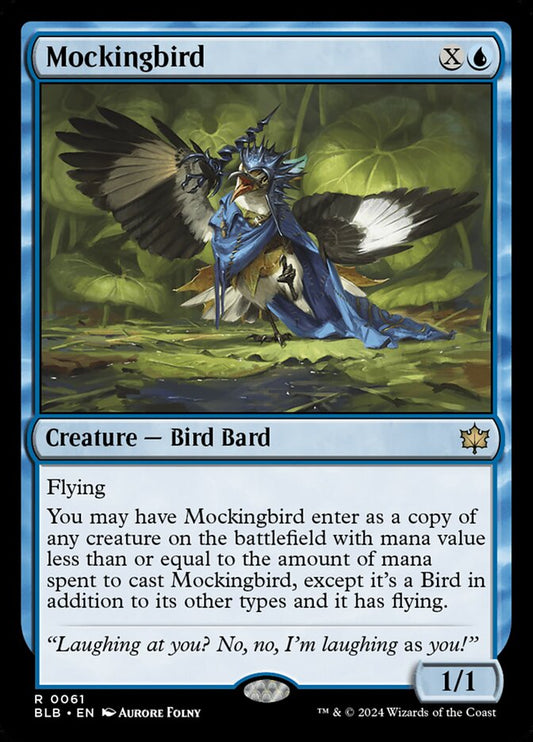 MTG Card Title: Mockingbird BLB/61