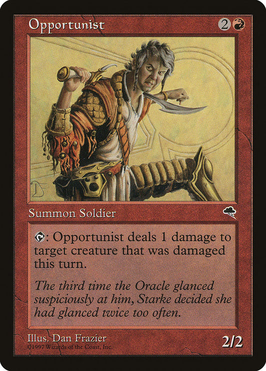 MTG Card Title: Opportunist TMP/194