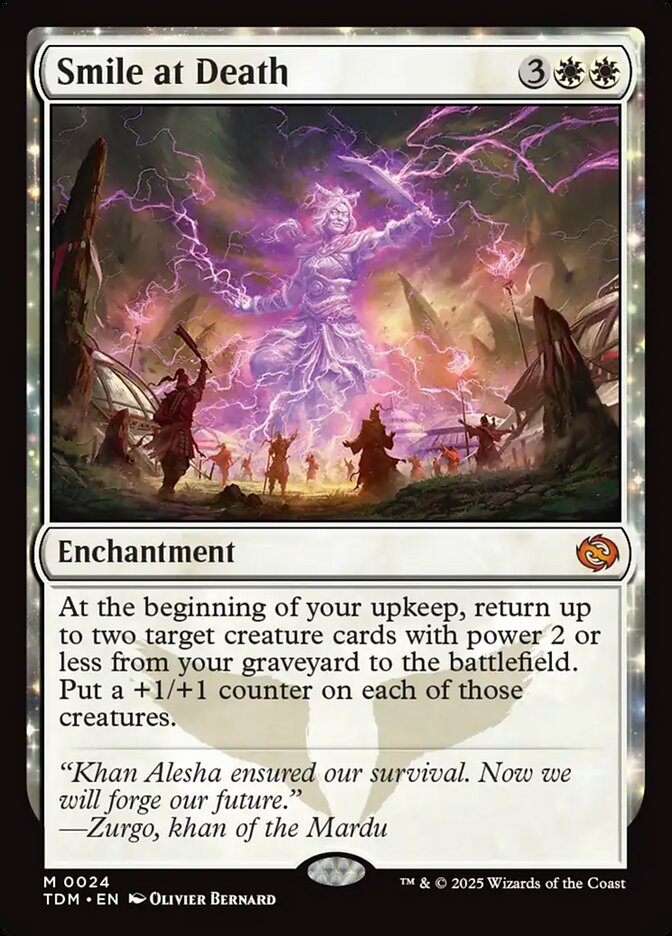 MTG Card Title: Smile at Death TDM/24