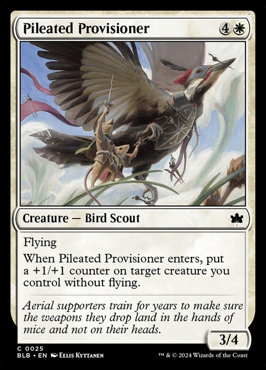 MTG Card Title: Pileated Provisioner BLB/25