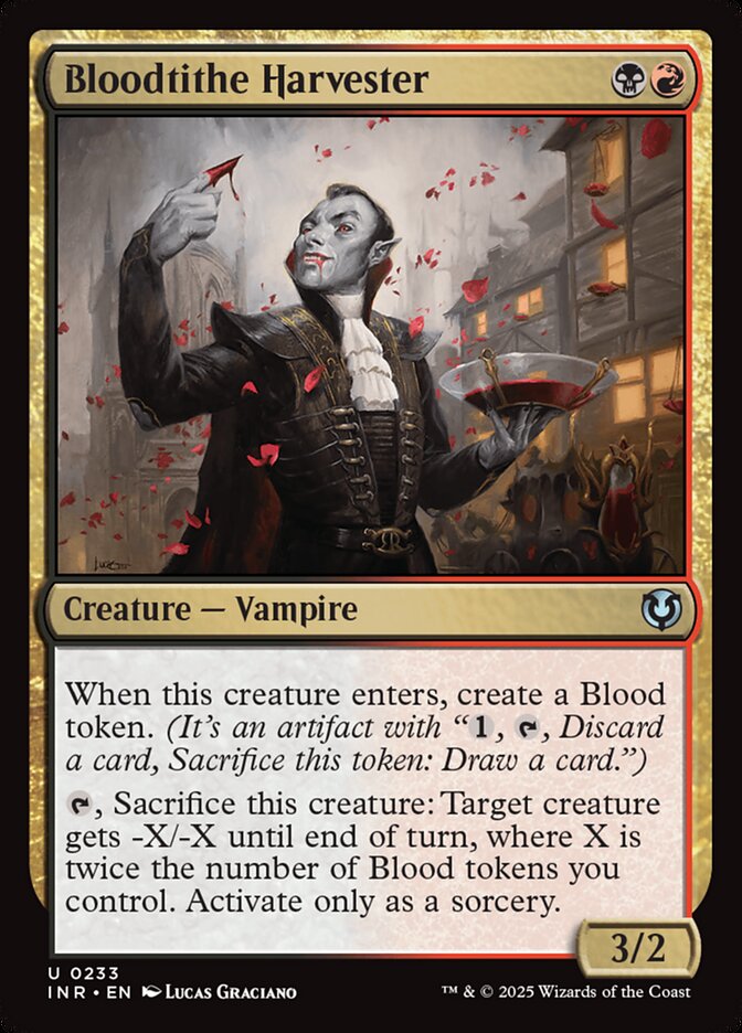 MTG Card Title: Bloodtithe Harvester INR/233