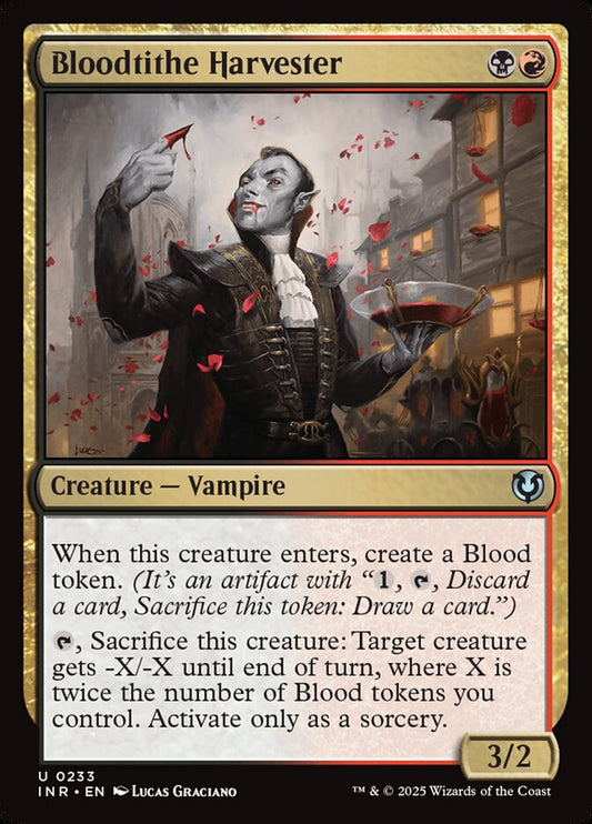 MTG Card Title: Bloodtithe Harvester INR/233