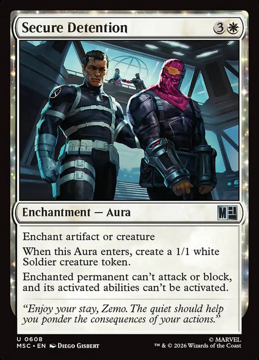 MTG Card Title: Secure Detention MSC/608
