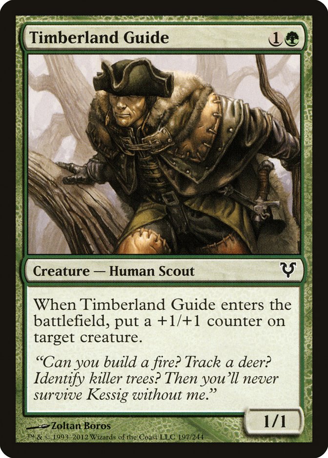 MTG Card Title: Timberland Guide AVR/197