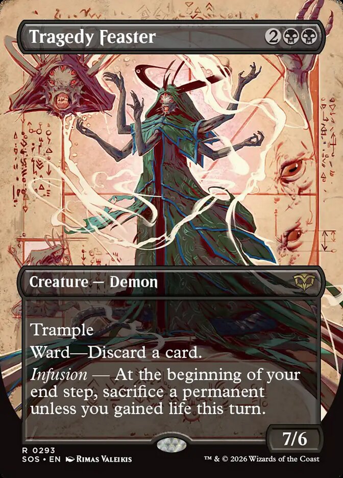 MTG Card Title: Tragedy Feaster SOS/293