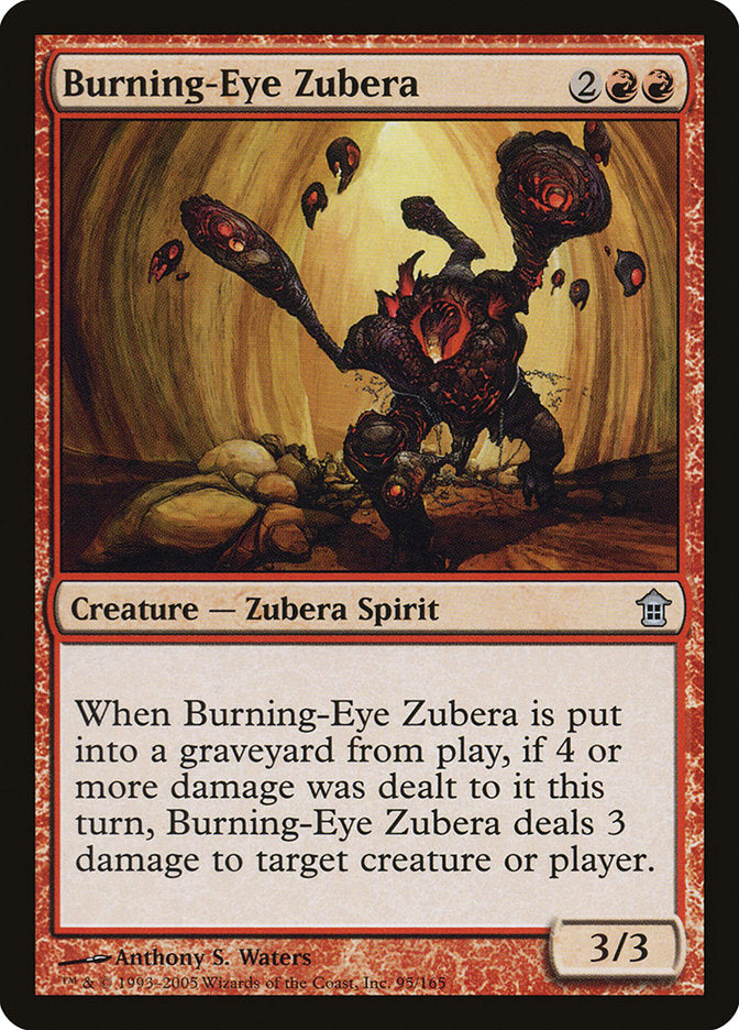 MTG Card Title: Burning-Eye Zubera SOK/95