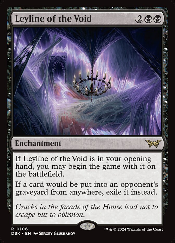 MTG Card Title: Leyline of the Void DSK/106