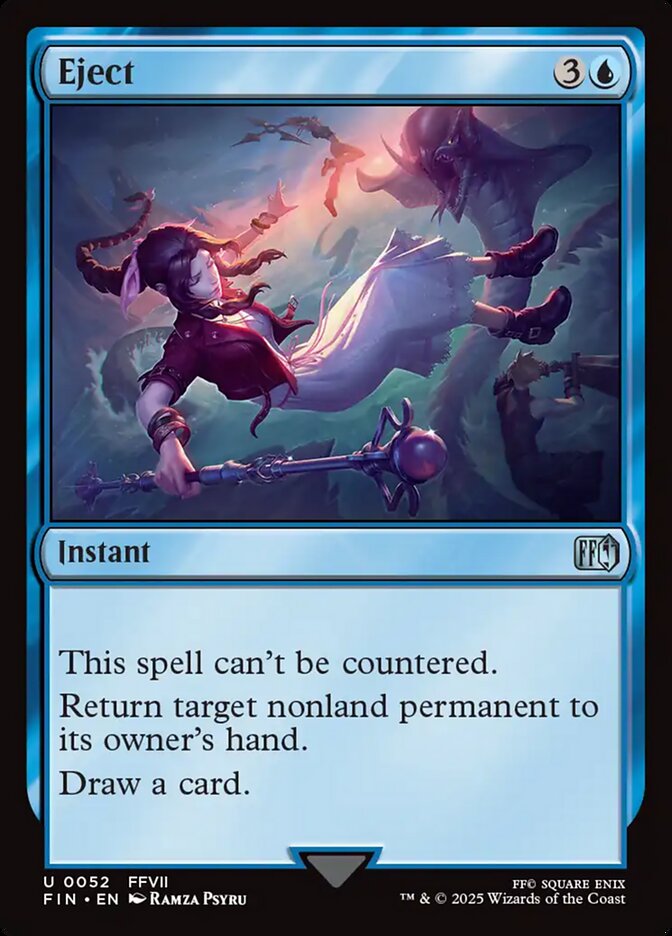 MTG Card Title: Eject FIN/52