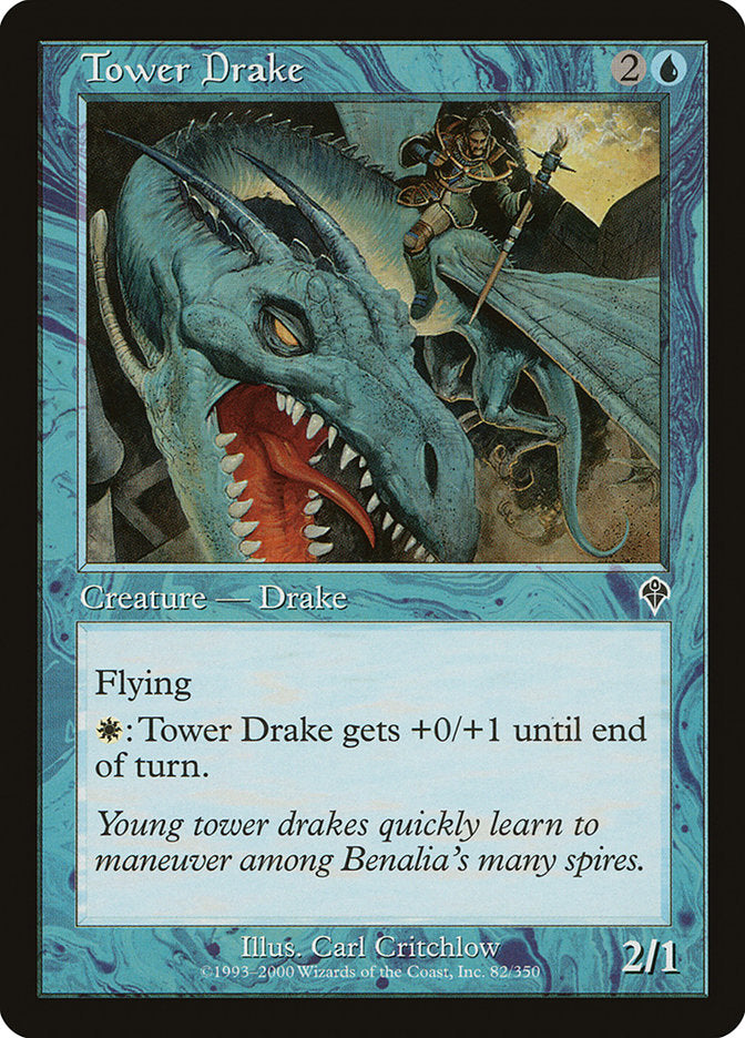 MTG Card Title: Tower Drake INV/82
