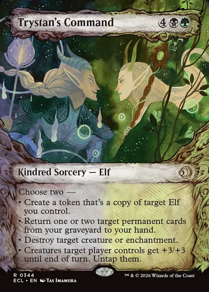 MTG Card Title: Trystan's Command ECL/344