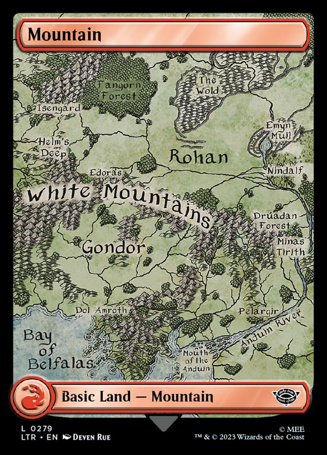 MTG Card Title: Mountain LTR/279