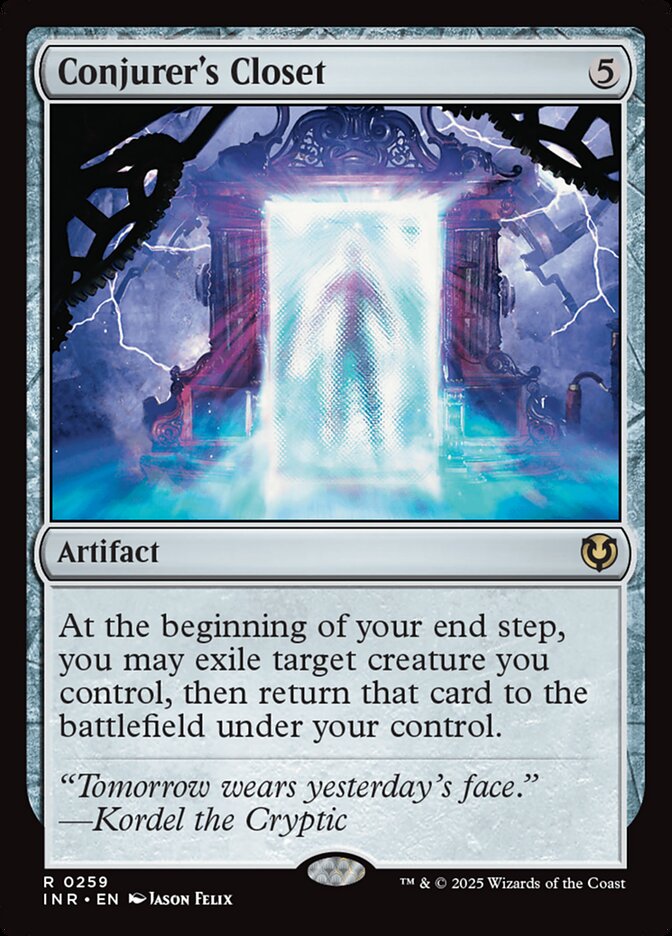 MTG Card Title: Conjurer's Closet INR/259