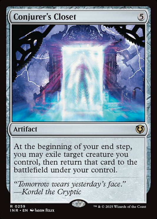 MTG Card Title: Conjurer's Closet INR/259