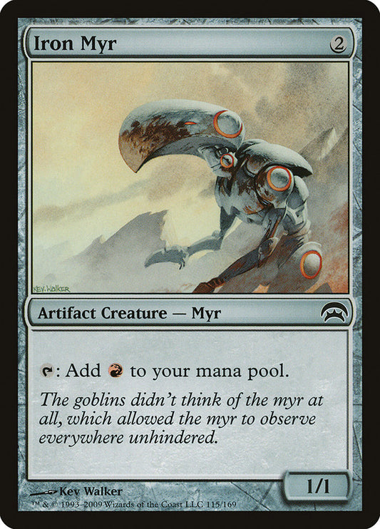 MTG Card Title: Iron Myr HOP/115