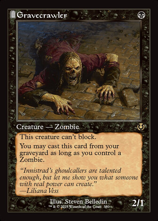 MTG Card Title: Gravecrawler INR/380