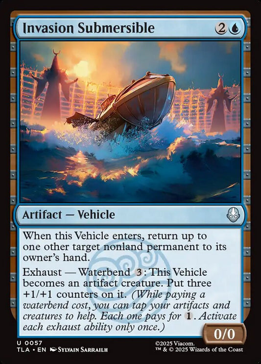 MTG Card Title: Invasion Submersible TLA/57