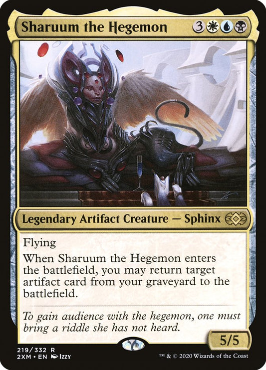 MTG Card Title: Sharuum the Hegemon 2XM/219