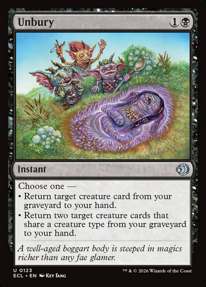 MTG Card Title: Unbury ECL/123