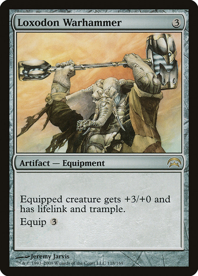 MTG Card Title: Loxodon Warhammer HOP/118