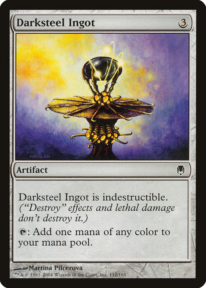 MTG Card Title: Darksteel Ingot DST/112