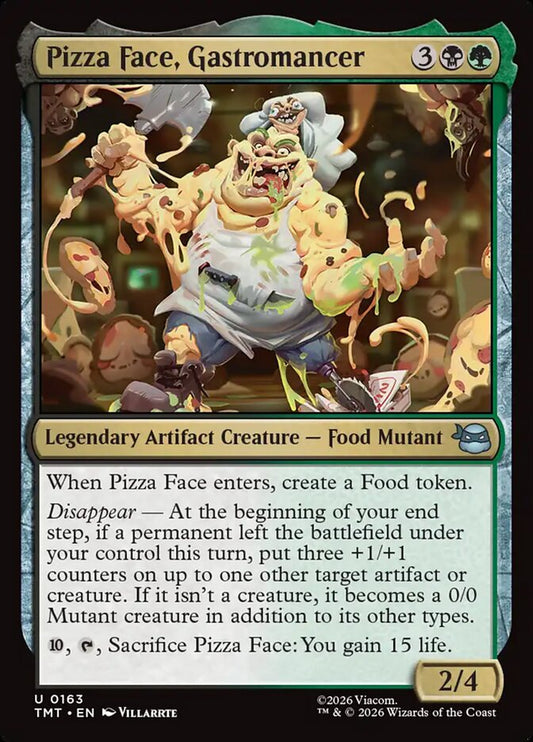 MTG Card Title: Pizza Face, Gastromancer TMT/163