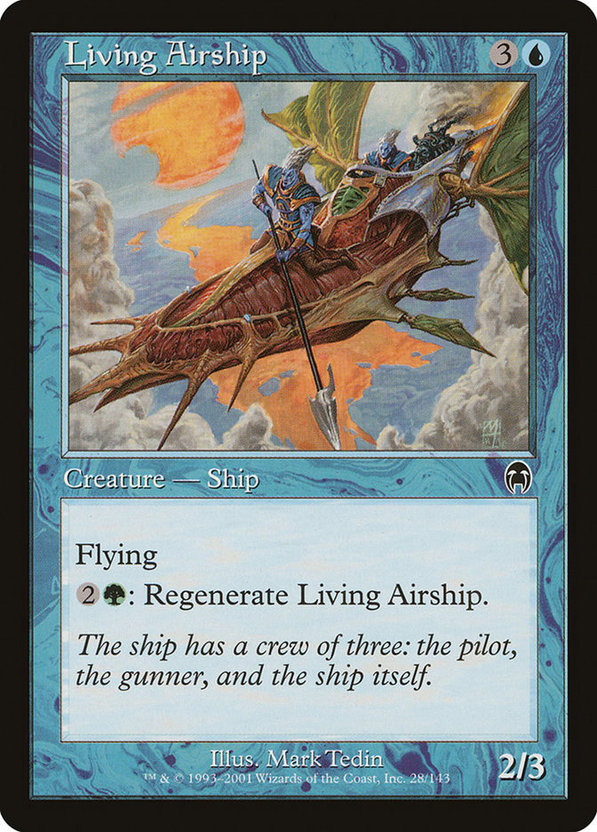 MTG Card Title: Living Airship APC/28