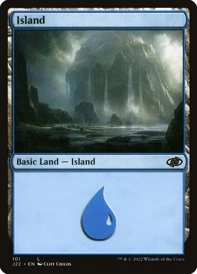 MTG Card Title: Island J22/101