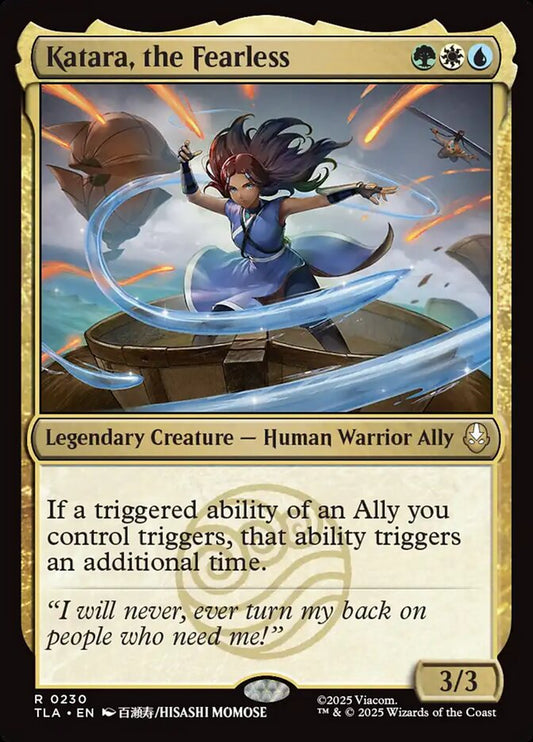 MTG Card Title: Katara, the Fearless TLA/230