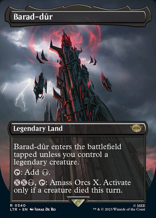 MTG Card Title: Barad-dûr LTR/340