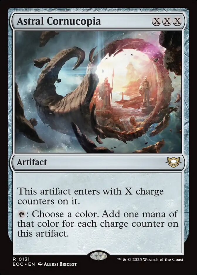 MTG Card Title: Astral Cornucopia EOC/131