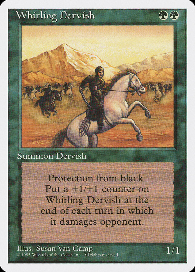 MTG Card Title: Whirling Dervish 4ED/288