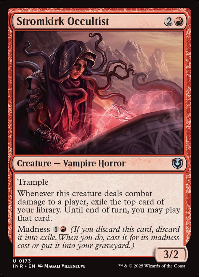 MTG Card Title: Stromkirk Occultist INR/173
