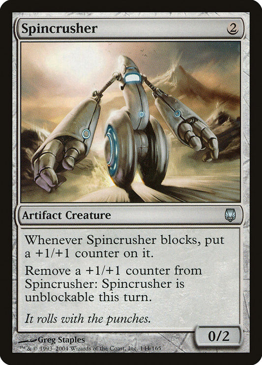 MTG Card Title: Spincrusher DST/144