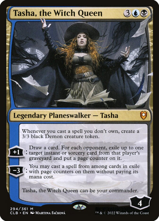 MTG Card Title: Tasha, the Witch Queen CLB/294