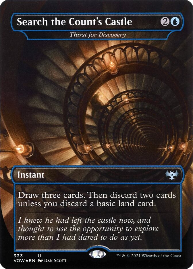 MTG Card Title: Thirst for Discovery VOW/333