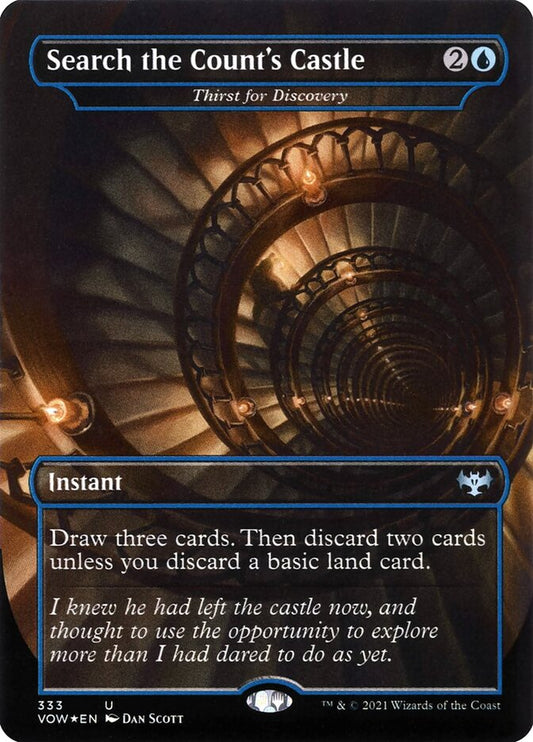 MTG Card Title: Thirst for Discovery VOW/333