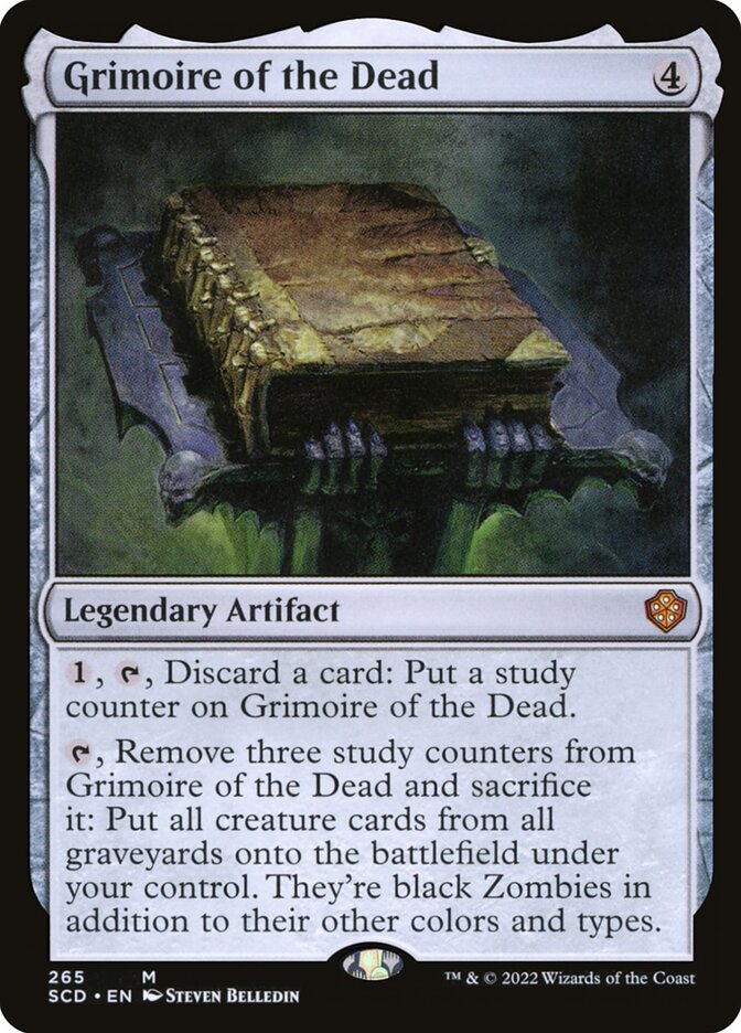 MTG Card Title: Grimoire of the Dead SCD/265