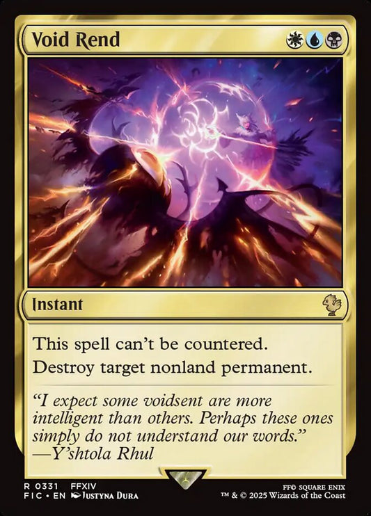 MTG Card Title: Void Rend FIC/331