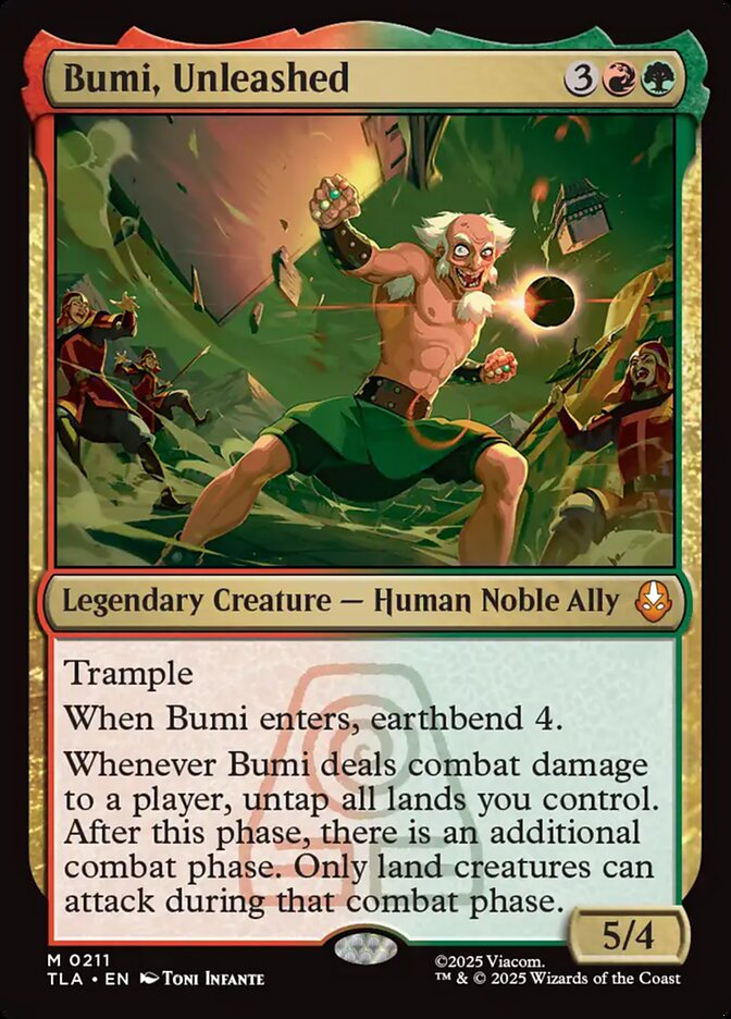 MTG Card Title: Bumi, Unleashed TLA/211