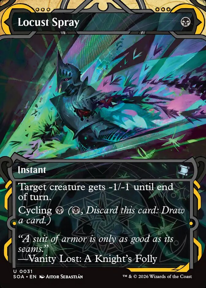 MTG Card Title: Locust Spray SOA/31