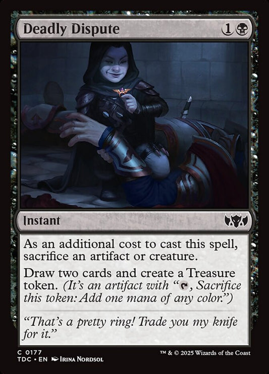 MTG Card Title: Deadly Dispute TDC/177