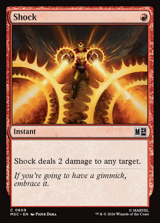 MTG Card Title: Shock MSC/809