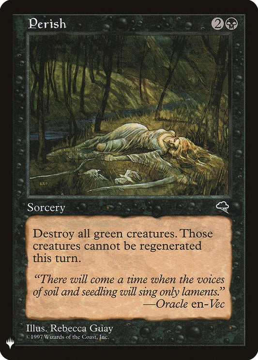 MTG Card Title: Perish PLST/TMP-147