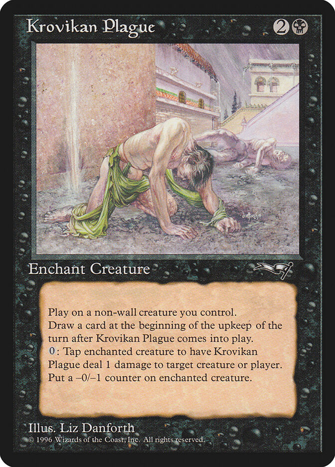 MTG Card Title: Krovikan Plague ALL/54