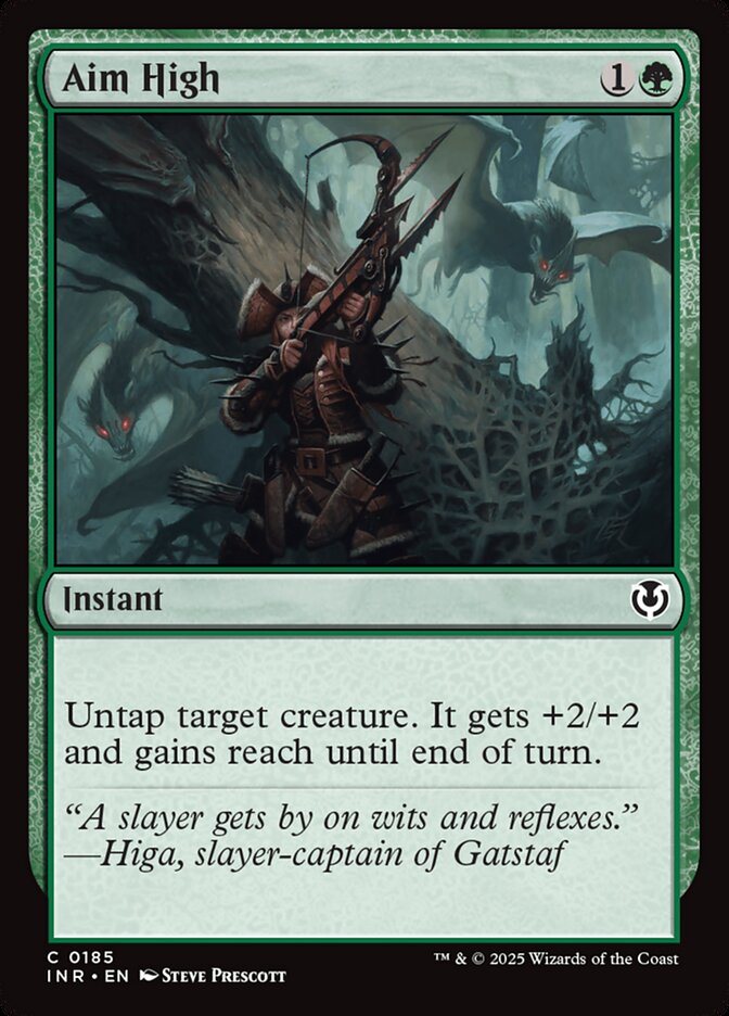 MTG Card Title: Aim High INR/185
