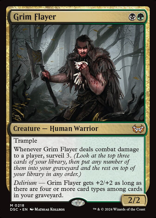 MTG Card Title: Grim Flayer DSC/218